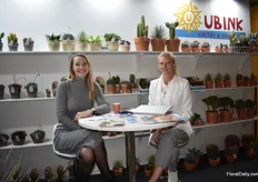 Amy Templin (interpreter) and Hanneke Ubink of Ubink presented their cacti varieties for the first time at Myplant.