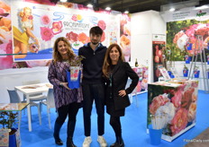 Deborah Ghione, Matteo Ghione and Monica Scaparro of NIRP International presenting  "Le Profumatissime della Riviera dei Fiori"  