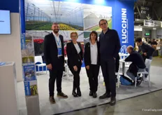 The team of Idromeccanica Lucchini, a plastic greenhouse manufacturer, located close to Verona.
