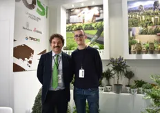 Luca Lanzalaco and Francesco Moroni of Cooperativa L’Ortofrutticola, a cooperation of 600 farms in the Albenga, the Liguria region.