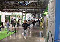 Exhibition floor. 