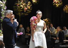 Flowers are widely used for weddings in Italy.