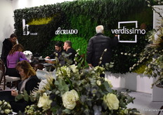 Meetings at Verdissimo, a preserved flower producer. 