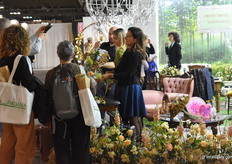 A lot of interest for floral designs.