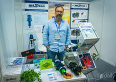 Alessandro Bertazzoni with Mixtron, offering dosing and high pressure pumps.