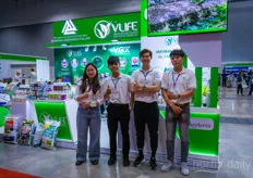 The Vlife team, part of Samhwa Greentech. They are located in Korea and offer soil and fertilizers to the commercial market.