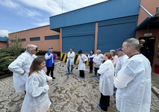 On wednesday morning there was a tour at Plantec for the VIP visitors, arranged by ExpoFlores