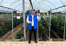 Aviram Krell of Plantec gave a tour at the farm