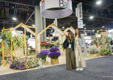 Carmen Marquez, Alejandra Restrepo, Ball, includes several themes in their booth