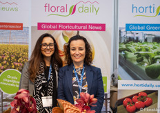 Georgena Sampat and Sharon Mikulinski with FloraLife