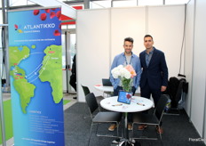 Ruben Lopez and Ricardo Banda from Atlantikko Corp. Europe is a new market for the company, so they were excited to be at the show.