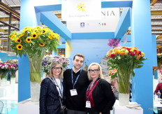 Rosa Vuolo (Green Leaf), Carlo Laudro (Flora Compana) and Maria Vuolo (Green Leaf)