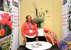 Catherine Wanjiru of Unique Blooms, who tells that the Kenyan market is doing better. The floods were a major challenge this year, but luckily those are over now.