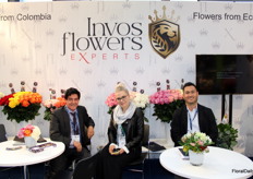 Oscar Silva Montejo and Jonathan of Invos Flowers Experts from Colombia and Ecuador