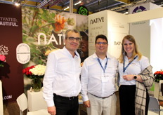 Assaad Zord, Carlos Espinel and Viktoriia Karahodova of Native Blooms