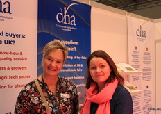 Marina Spangenberg (Pinnacle Plants) and Emma Brazier (CHA)