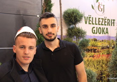 Meklajdos Gjoka and Fabio Doda (Vellezcrit) from Albania, said they are also Cyclamen growers.