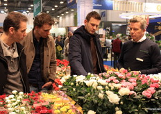 Lots of interest for the Rose Danica at the Danish growers pavilion in hall 6
