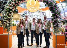 Alejandra Fernandez, Johan van 't Hag, Juan Camilo Hoyos, Socorro Martinez and Bas Pellenaars of Dümmen Orange