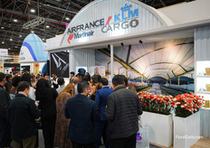 Airfrance/KLM/Martinair Cargo had a party going on