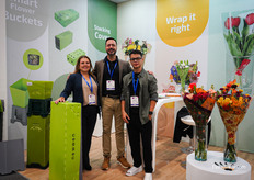 Diana Hernandez of Van Vliet Newwen and Mauricio Arroyave and Juan Pablo Garcia of Broekhof Colombia