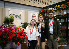 Laura Sofia Calderon of Follajes el Eden and Alejandro Calle Aparicio of Fiori Colombia