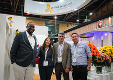 Ahmed Nizbo, Sandra Espinel, Jelle Posthumus and Hugo Cifuentes of United Selections