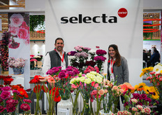 Felipe Gomez and Daniela Navarro of Selecta One, also part of Dianthus Land Colombia