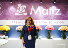 Margarita Grijalva of Matiz Roses, and Ecuadorian rose farm