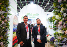 Simon Botero and Esteban Gonima from Bgonima Flowers