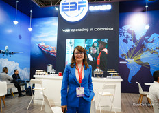 Lorena Rosales of EBF Cargo from Ecuador, that operates from Colombia now too