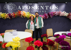 Adriana Guevara Nicolas Gil from Aposentos Flowers, a carnation grower