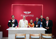 Rosaprima team with one of their clients