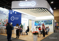 Kuehne+Nagel booth