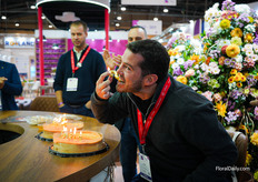 Candles are not for eating David..