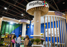 Vegaflower and Melody farms shared a booth