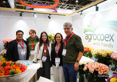 Javier Saltos, Martha Lucia Tapia, Valeria Valdivieso, Carolina Proaño and Diego Espinosa from Agrocoex, an Ecuadorian company