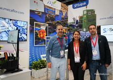 Arnaud Nouhant, Mariana Munera and Sebastian Ruiz of Mecaflor