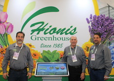 Tim Hionis, Jerry Montervino and Pete Hionis, Hionis Greenhouses