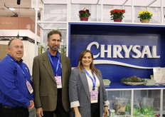 Chris McCain, Scott Blumenthal and Juliana Gutierrez, Chrysal Americas