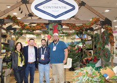 Jennifer Pfeiffer, Troy Cahill, Yerandy Palenzuela and Corey Layman, Continental Floral Greens
