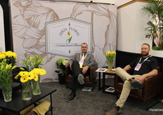 Raymond Oosterveld, Jarja Floral International and Jordan Ouwendyk, PHK Greenhouses