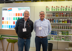 Jaap Uittenbogaard en Eric Maessen, Spring from Holland, offers soluctions with a focus on leaf shine for the professional user