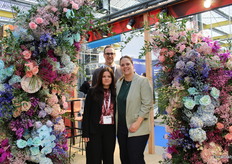 Anastasia Gancear and Philipo Grigolon, Flowers Express and Janneke Wesseling, Flowex