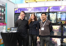 Team Floralistry, showcasing the flower bouquet vending machines