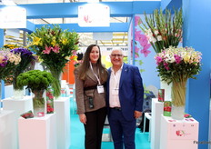Now let’s take a look at the Italian pavilion! Maria Nocera and Vincenzo Nocera of EN Flower