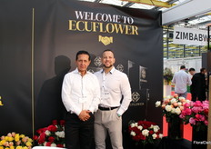 Giovanni Almeida and Gabor Patrik Suga of Ecuflower