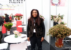 Angelica Katuruza of the Embassy of Zimbabwe in Brussels