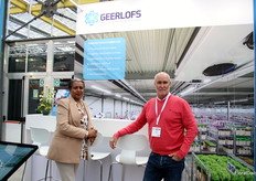 Aster Tesfamichael and Patrick Garner of Geerlofs