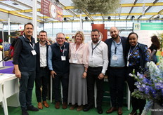 The team of The Flower Hub. The Kenyan company was celebrating its 20th anniversary!